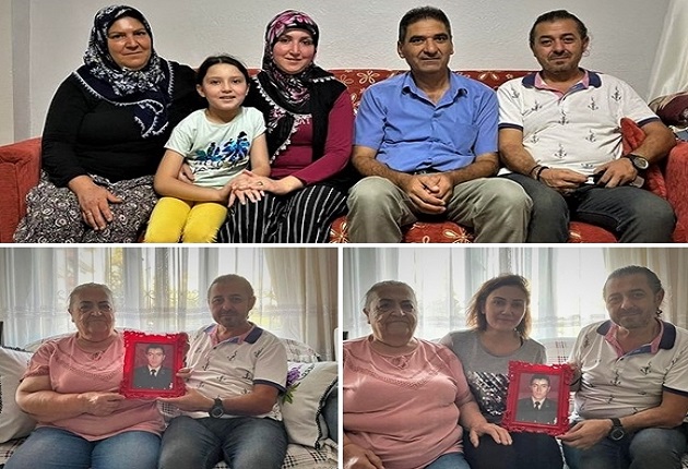 Başkan Karabali'den Şehit Ergin ve Özüren ailelerine ziyaret