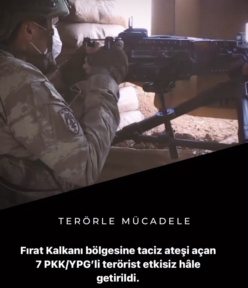 7 PKK/YPG’li terörist öldürüldü