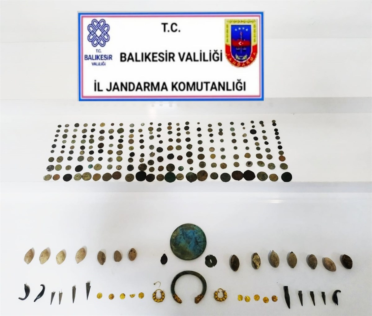 Balıkesir'de tarihi eser operasyonu