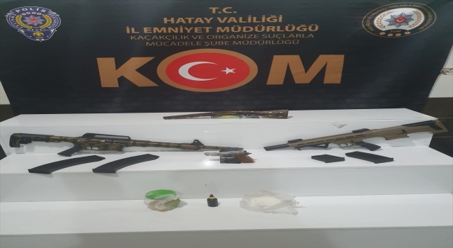 Hatay'da silah kaçakçılığı operasyonu