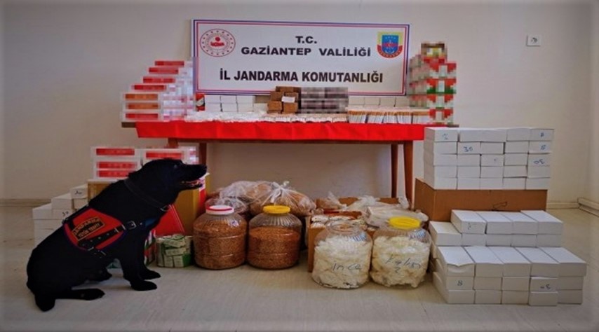 Gaziantep'te uyuşturucu ve kaçakçılık operasyonu: 10 kişi tutuklandı