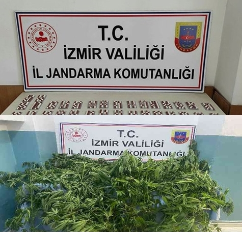 İzmir'de jandarmadan 8 ilçede uyuşturucu operasyonu