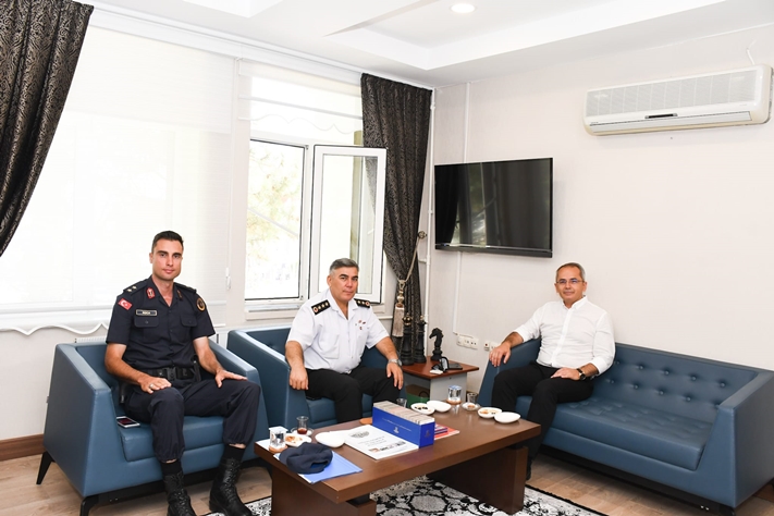 Konya İl Jandarma Alay Komutanı Yardımcısı Albay Demirel'den Seydişehir'e ziyaret 