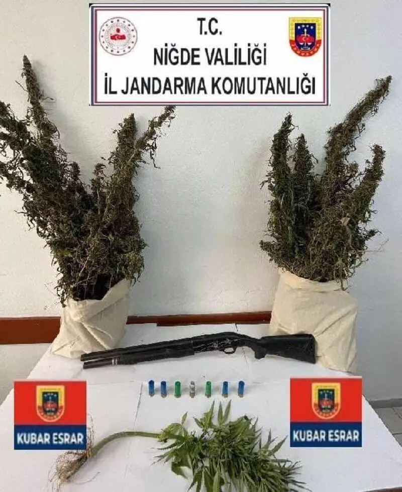 Niğde'de 4 kilo esrar ele geçirildi