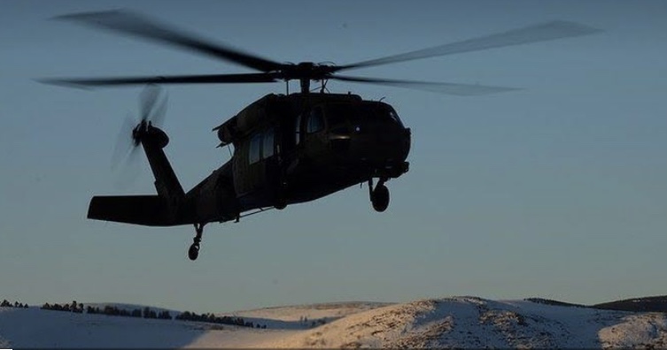MSB; Pençe-Kilit bölgesinde helikopter kaza kırıma uğradı