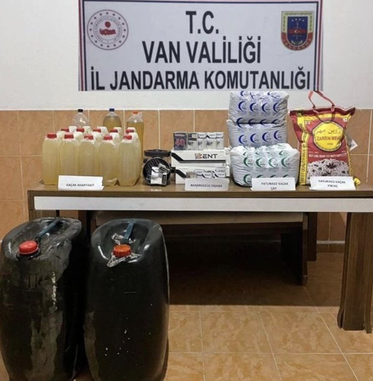 Van’da kaçakçılık operasyonu