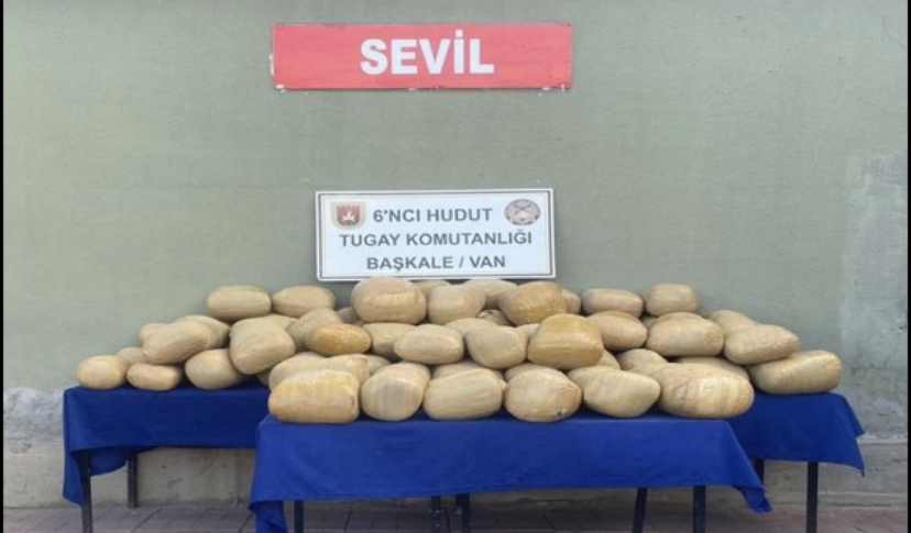 MSB: Van sınırında 364 kilo toz esrar ele geçirildi