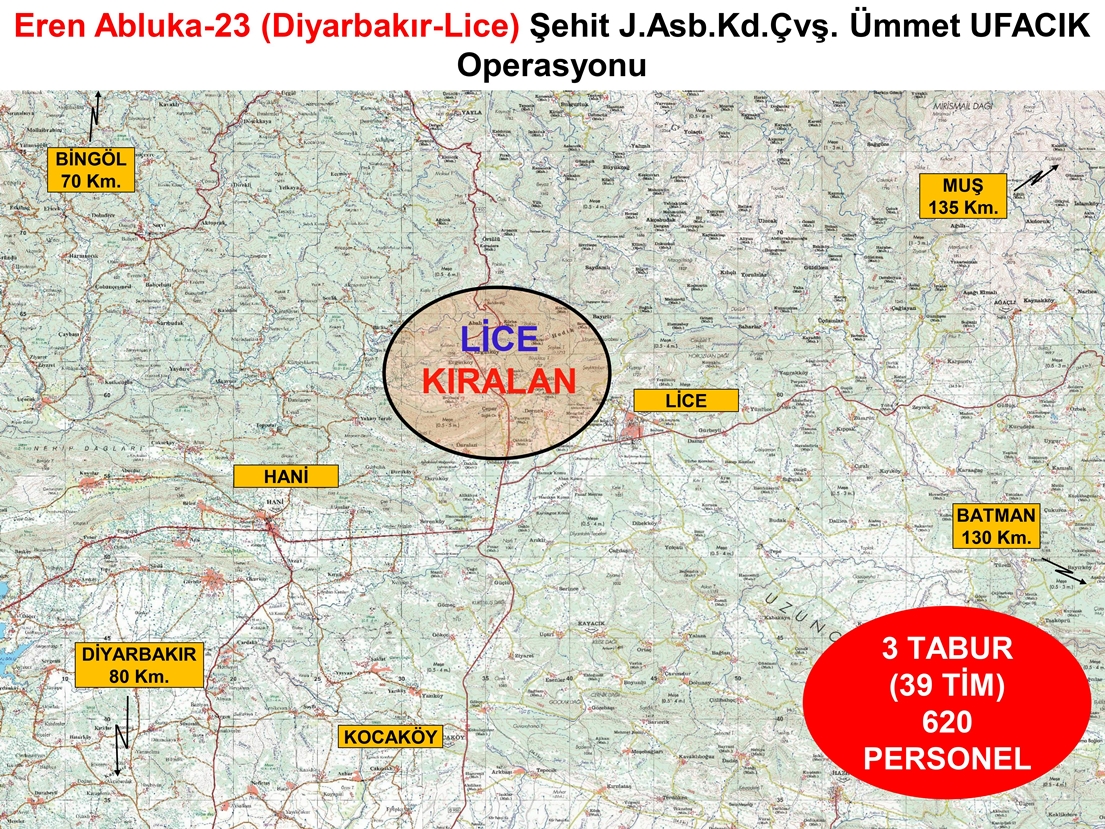 İçişleri: Eren Abluka-23 Narko Terör Operasyonu başlatıldı