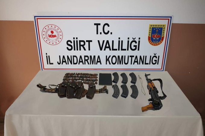 Siirt'te terör örgütü PKK/KCK'ya yönelik operasyon