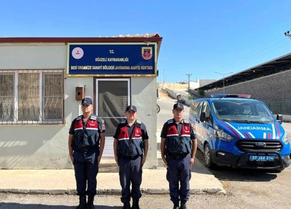 Gaziantep İl Jandarma Komutanlığı, 5 yeni asayiş uygulama noktası kurdu