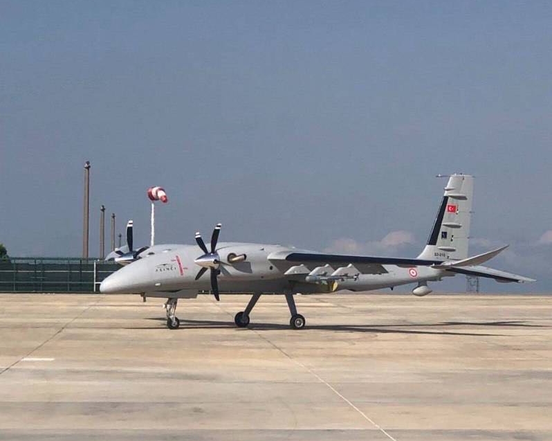 3 Akıncı İHA Hava Kuvvetleri Komutanlığı'nın envanterine girdi