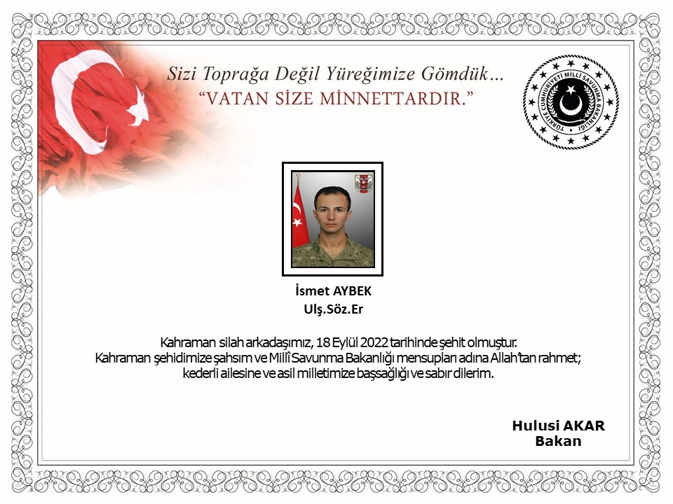 Şanlıurfa’da hudut karakoluna saldırı: 1 şehit 1, yaralı