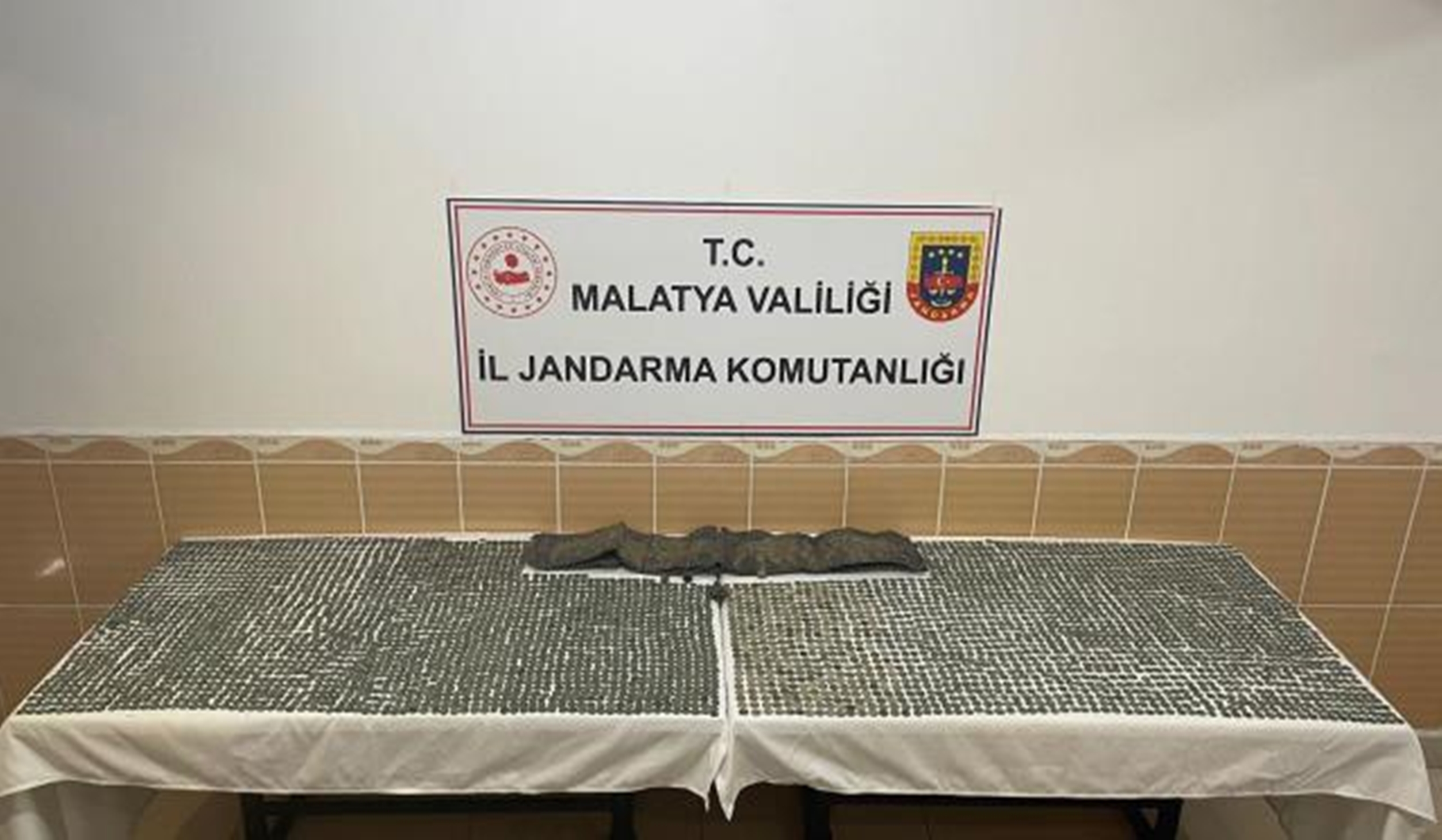 Malatya'da jandarmadan tarihi eser operasyonu 