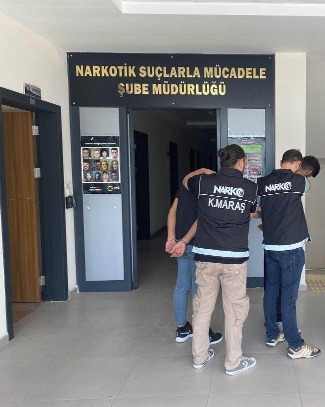 Kahramanmaraş'ta uyuşturucu operasyonu 