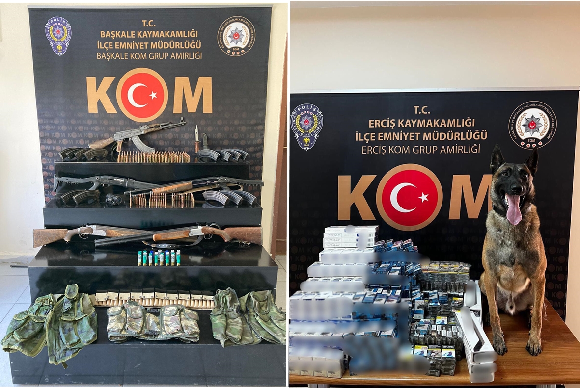 Van'da kaçakçılık operasyonu: 7 gözaltı