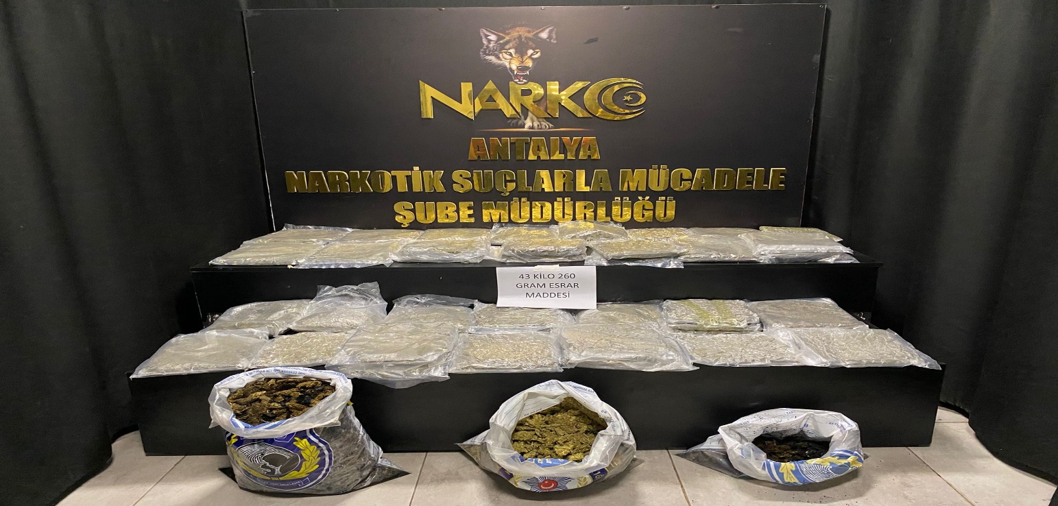 ZEYTİNKÖY  BÖLGESİ VE AKSU İLÇESİNDE UYUŞTURUCU OPERASYONU YAPILDI