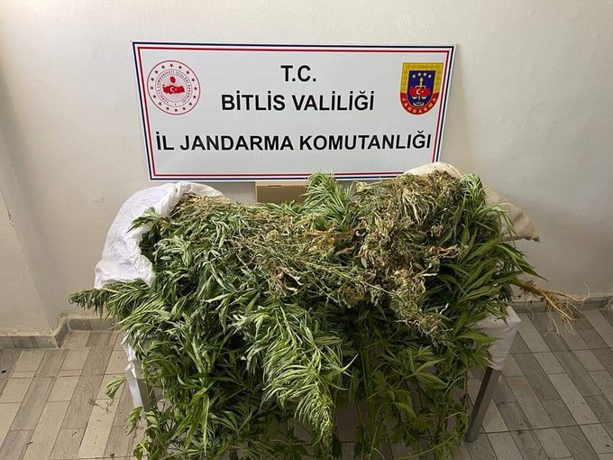 Bitlis'te 4 kilo esrar ele geçirildi