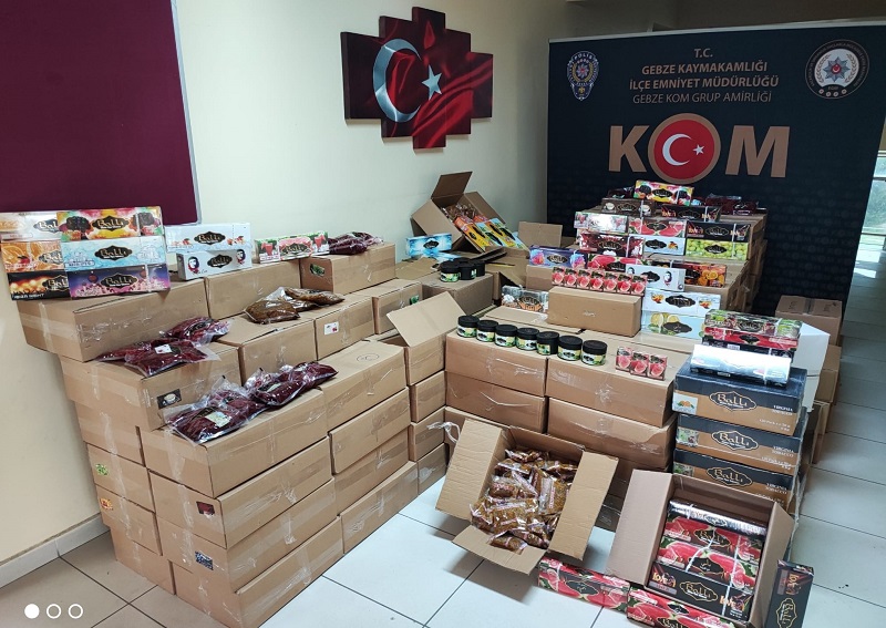 Kocaeli’nde 2 ton 234 kilo kaçak tütün ele geçirildi