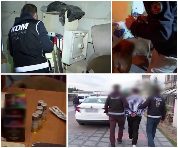 Ankara merkezli 5 ilde sahte para ile uyuşturucu operasyonu 