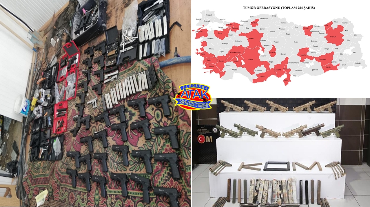 Organize suç örgütlerine yönelik 'Tümör' operasyonu başlatıldı